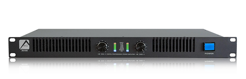 AD Series Class D Power Amplifier (two channels)